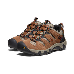 Men's Headout Waterproof Hiking Shoe Bison/Fossil Orange / Keen / Men's