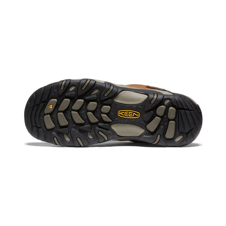 Men's Headout Waterproof Hiking Shoe Bison/Fossil Orange / Keen / Men's