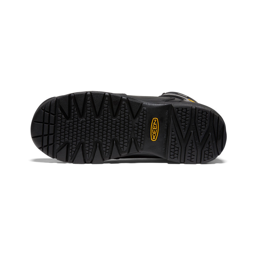 Men's Louisville 6" Waterproof Boot (Steel Toe) Black / Keen / Men's