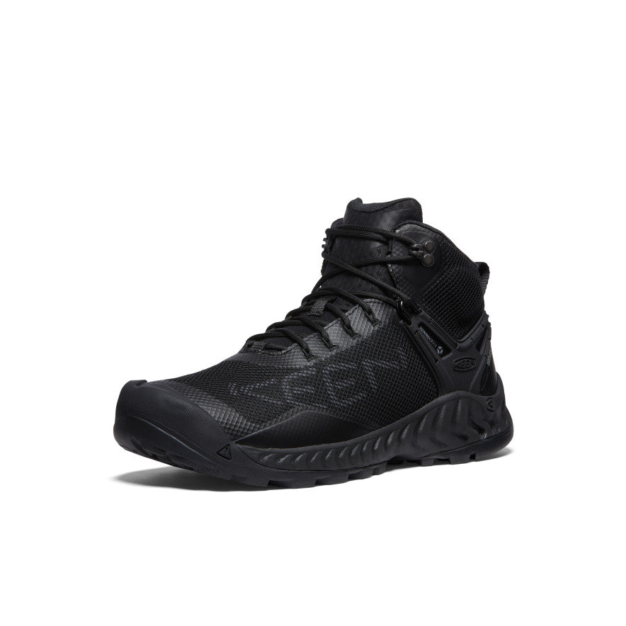 Men's NXIS EVO Waterproof Boot Triple Black / Keen / Men's