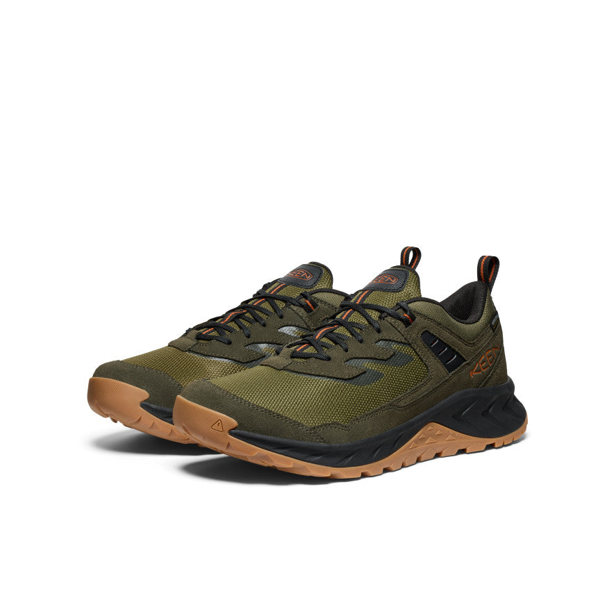 Men's Hightrail Waterproof Hiking Shoe Winter Moss/Gold Flame / Keen / Men's