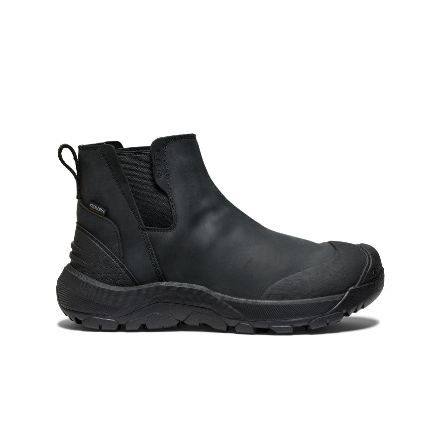 Men's Revel IV Waterproof Chelsea Black/Black / Keen / Men's