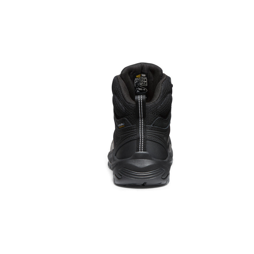 Men's Reno Waterproof Mid (Soft Toe) Black/Black / Keen / Men's