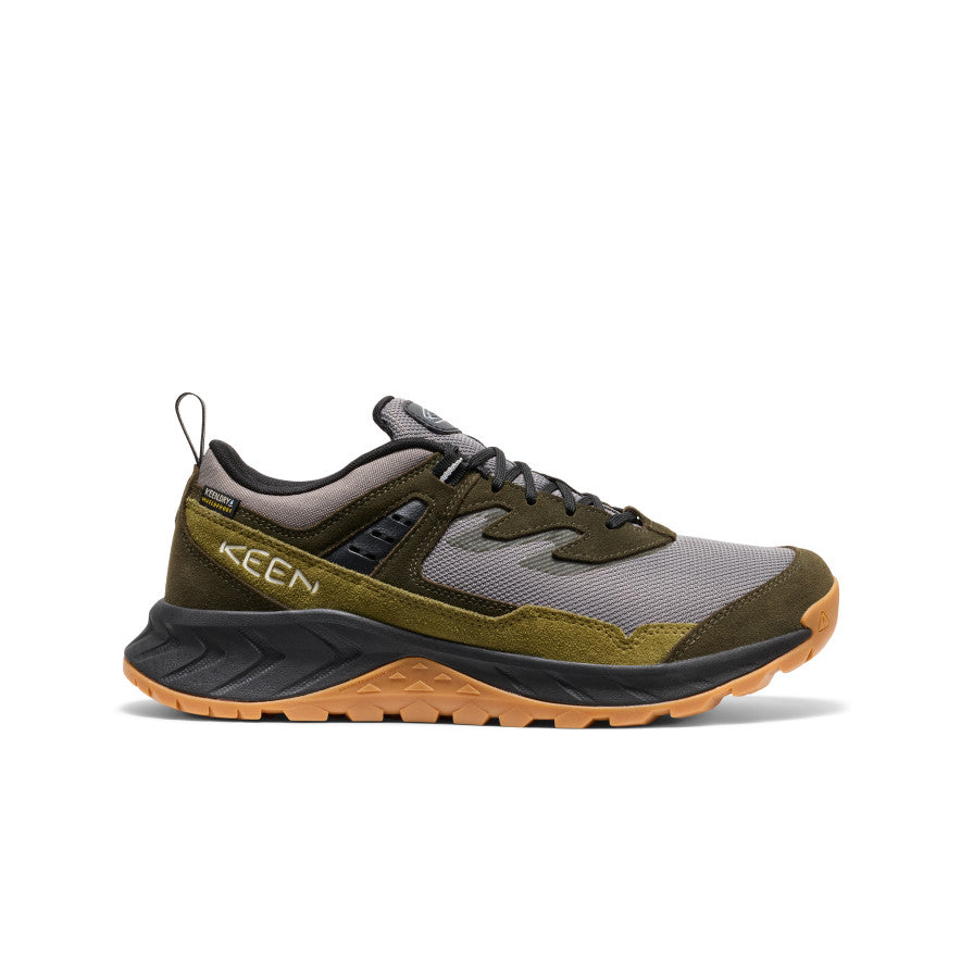 Men's Hightrail Waterproof Hiking Shoe Steel Grey/Forest Night / Keen / Men's