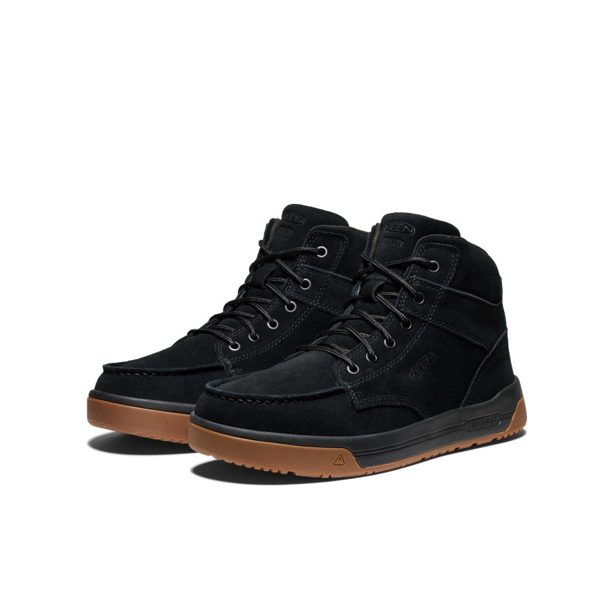 Men's Gibson Boot (Soft Toe) Black/Gum / Keen / Men's
