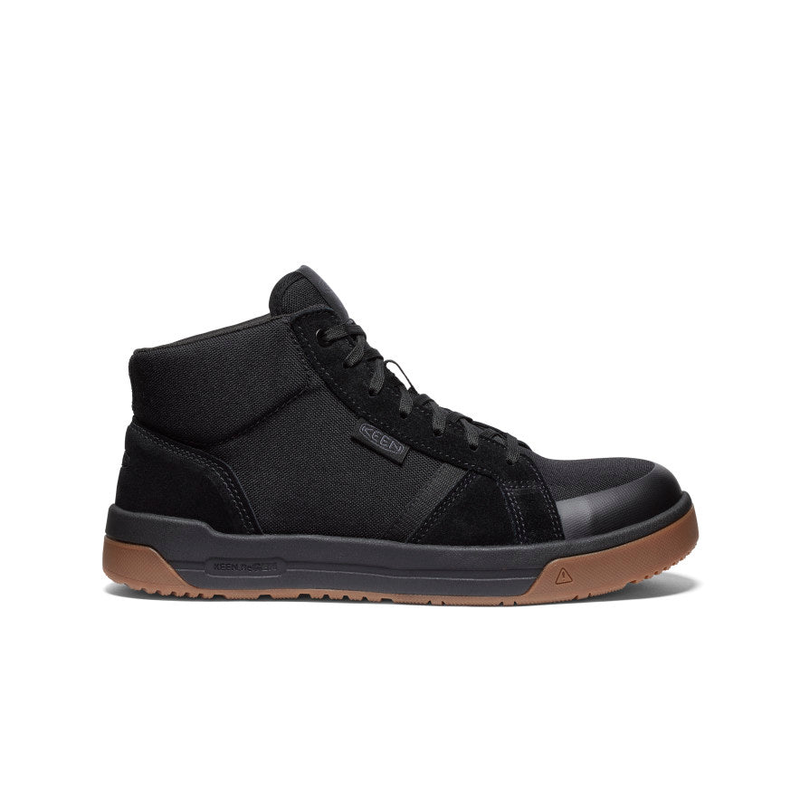 Men's Kenton Mid Work Shoe (Carbon Toe) Black/Gum / Keen / Men's