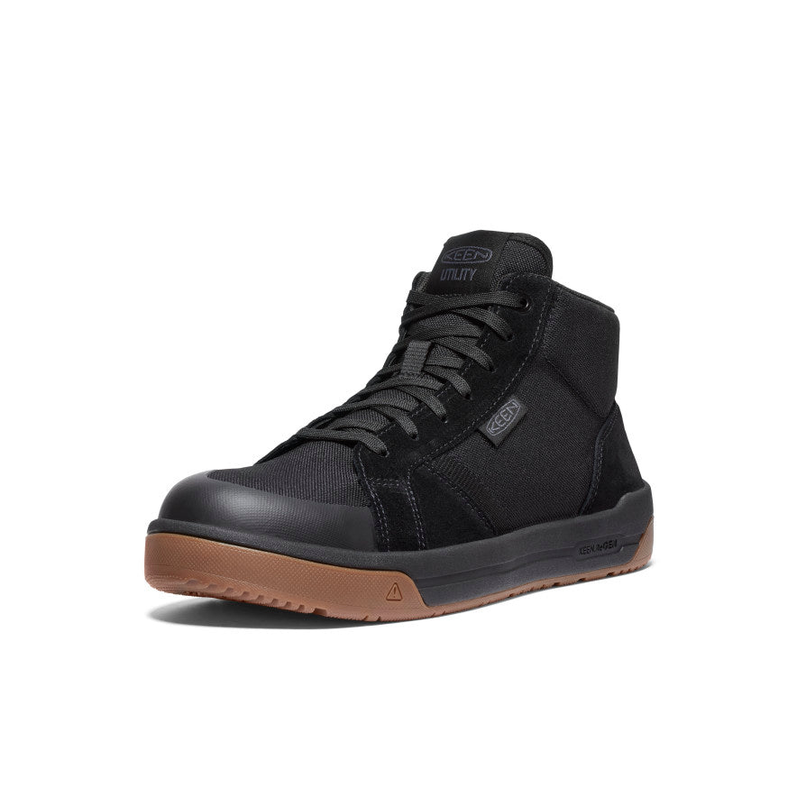 Men's Kenton Mid Work Shoe (Carbon Toe) Black/Gum / Keen / Men's