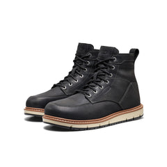 Men's San Jose 6" Boot (Aluminum Toe) Black/Caramel Cafe / Keen / Men's