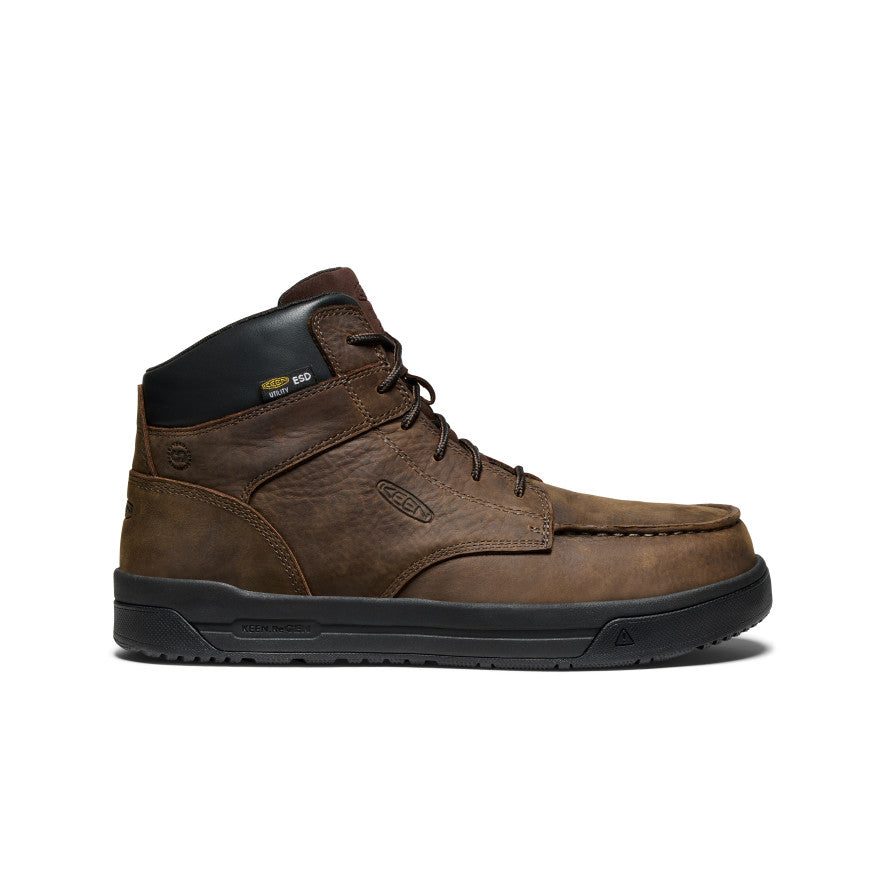 Men's Gibson ESD Boot (Carbon Toe) Cascade Brown/Black / Keen / Men's
