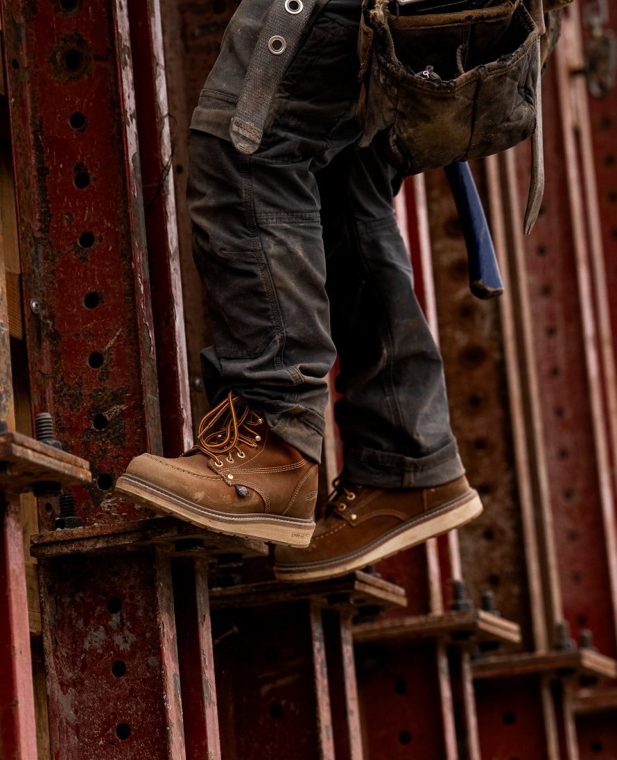 Men's Liberty 6" Boot (Soft Toe) Leather Brown/Birch / Keen / Men's