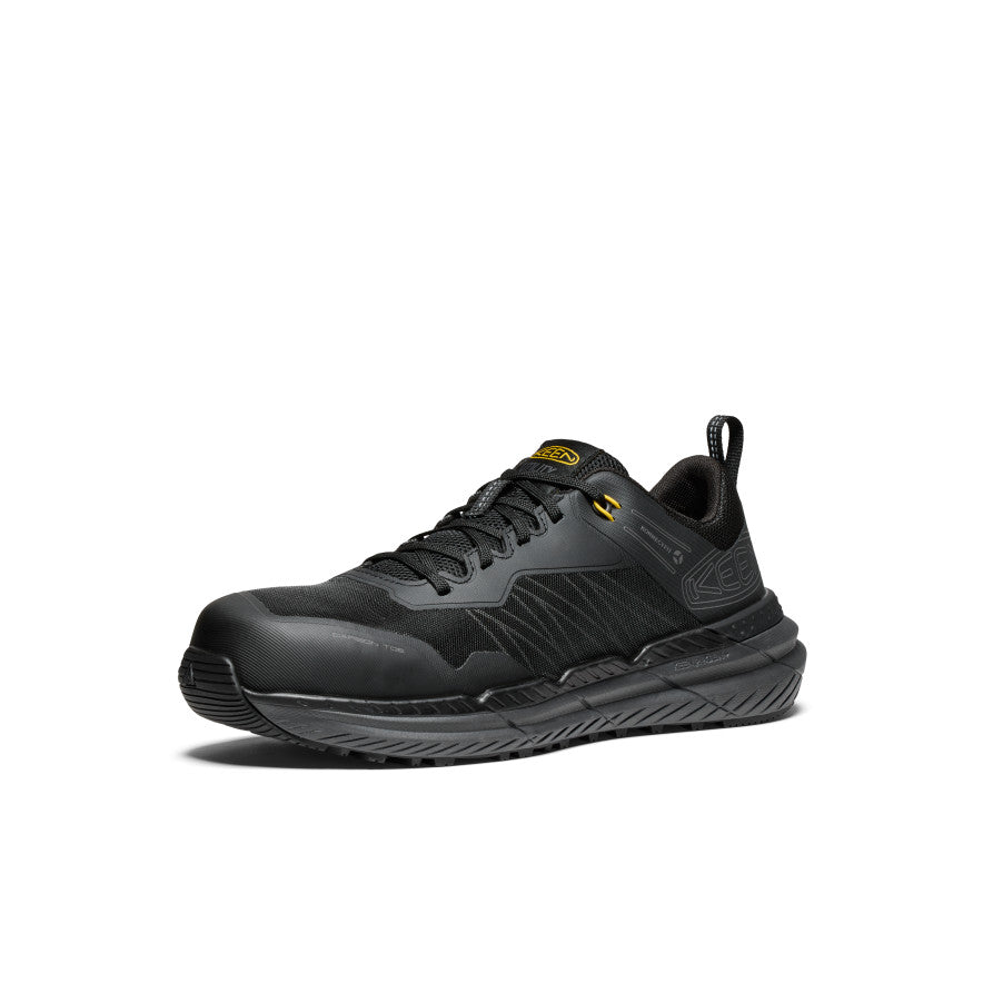 Men's Speedworks Work Sneaker (Carbon Toe) Black/Steel Grey / Keen / Men's