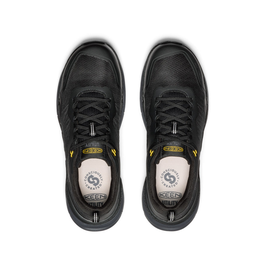 Men's Speedworks Work Sneaker (Carbon Toe) Black/Steel Grey / Keen / Men's