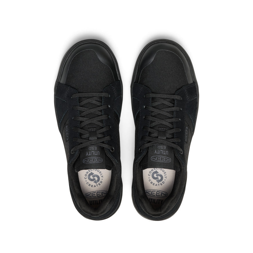 Men's Kenton ESD Work Shoe (Soft Toe) Black/Black / Keen / Men's