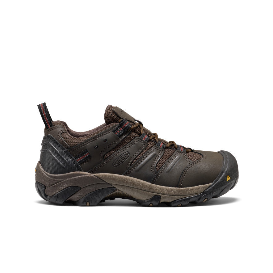 Men's Lansing Low (Steel Toe) Cascade Brown/Fired Brick / Keen / Men's