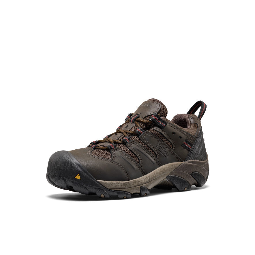 Men's Lansing Low (Steel Toe) Cascade Brown/Fired Brick / Keen / Men's