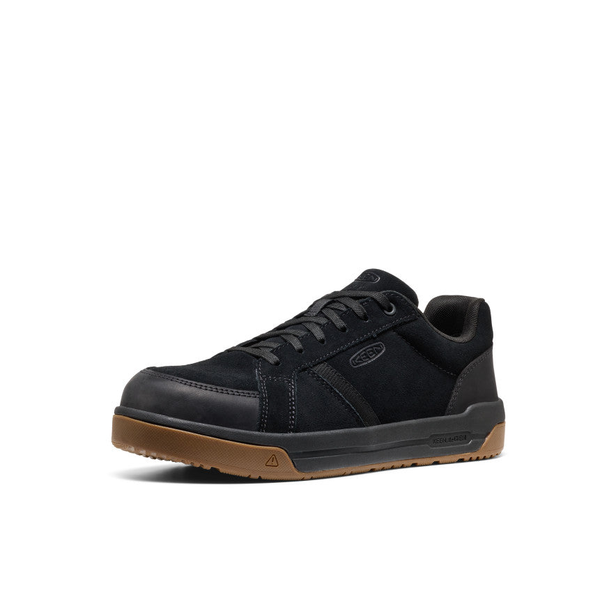 Men's Kenton+ ESD Work Shoe (Carbon Toe) Black/Gum / Keen / Men's