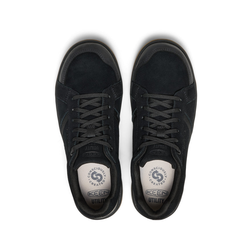 Men's Kenton+ ESD Work Shoe (Carbon Toe) Black/Gum / Keen / Men's
