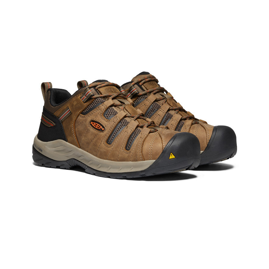 Men's Flint II (Steel Toe) Shitake/Rust / Keen / Men's