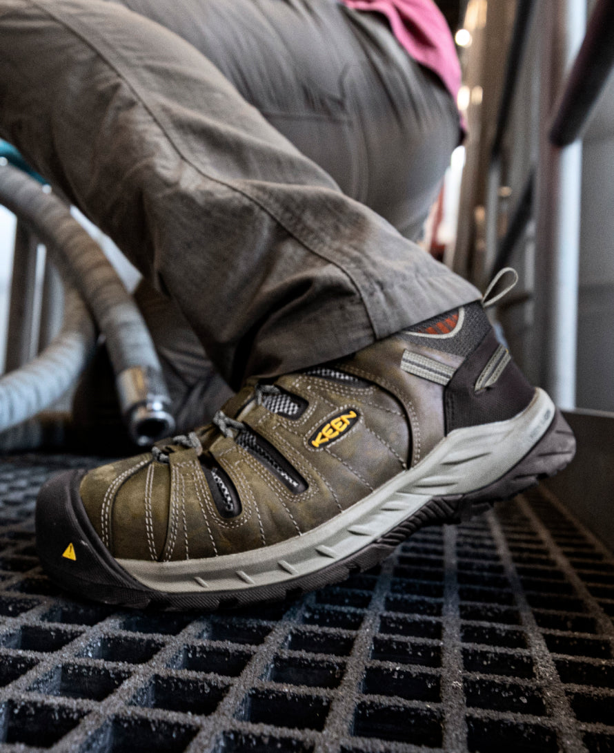 Men's Flint II (Steel Toe) Shitake/Rust / Keen / Men's
