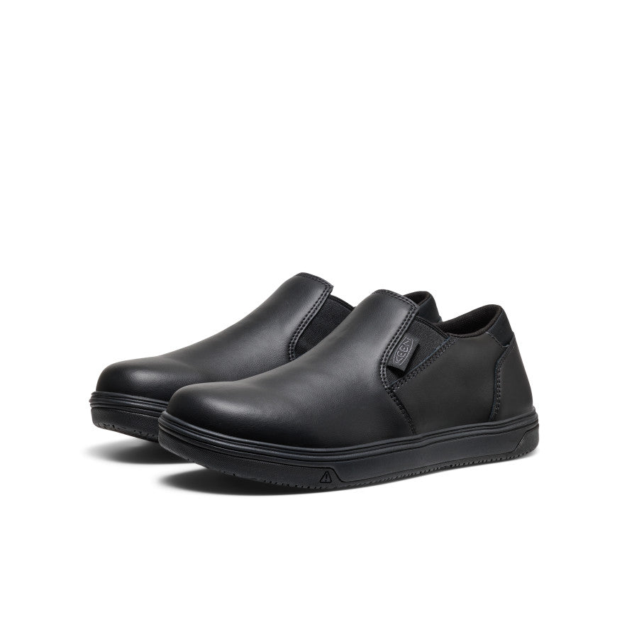 Men's Kenton Shift WTX Work Shoe (Soft Toe) Black/Black / Keen / Men's