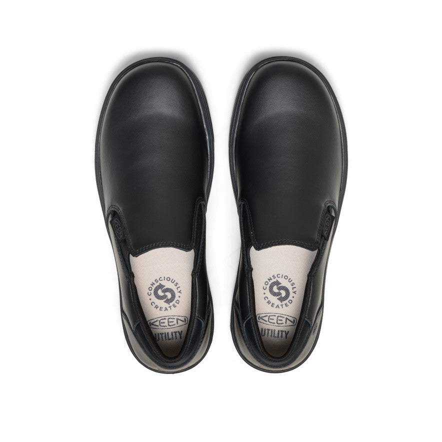 Men's Kenton Shift WTX Work Shoe (Soft Toe) Black/Black / Keen / Men's