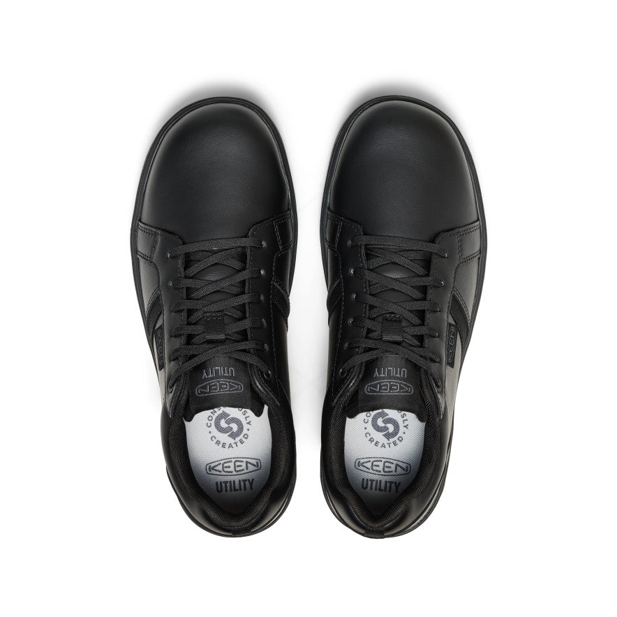 Men's Kenton WTX Work Shoe (Soft Toe) Black/Black / Keen / Men's