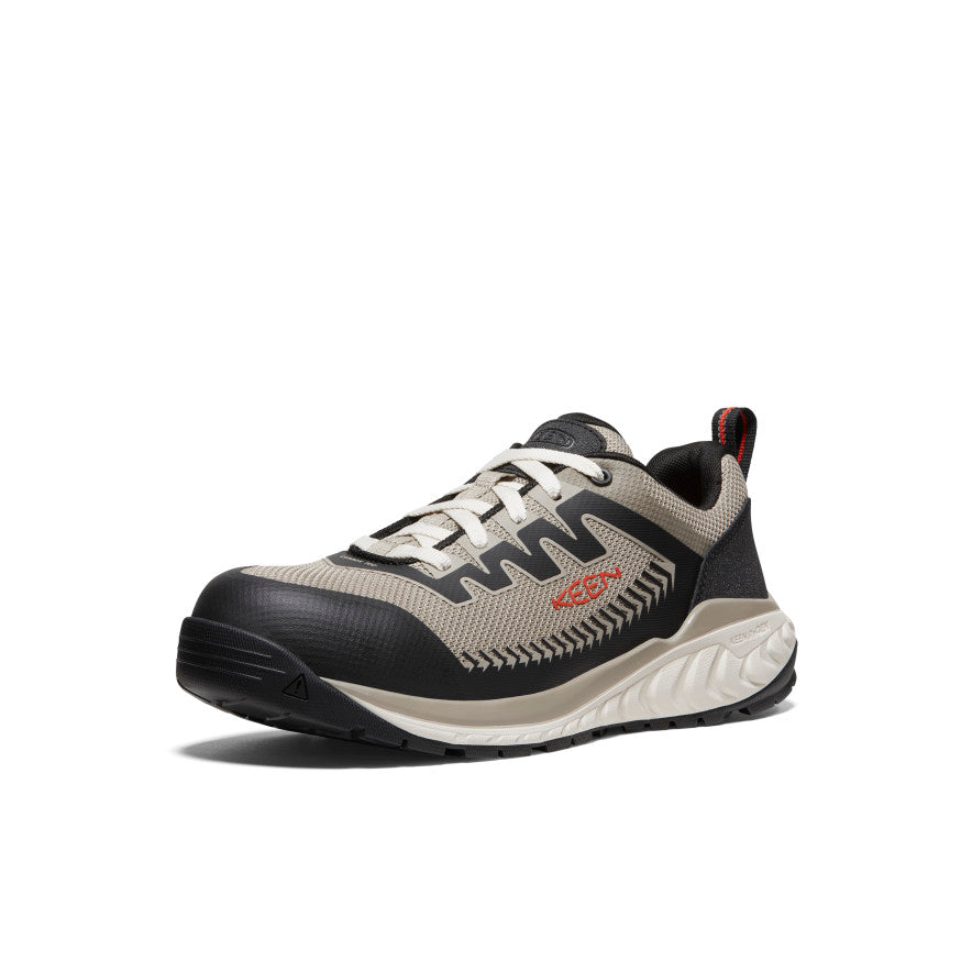 Men's Arvada Work Sneaker (Carbon Toe) Plaza Taupe/Black / Keen / Men's