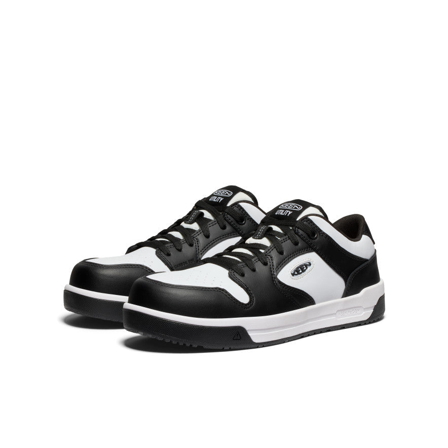 Men's Overton Work Shoe (Carbon Toe) Star White/Black / Keen / Men's