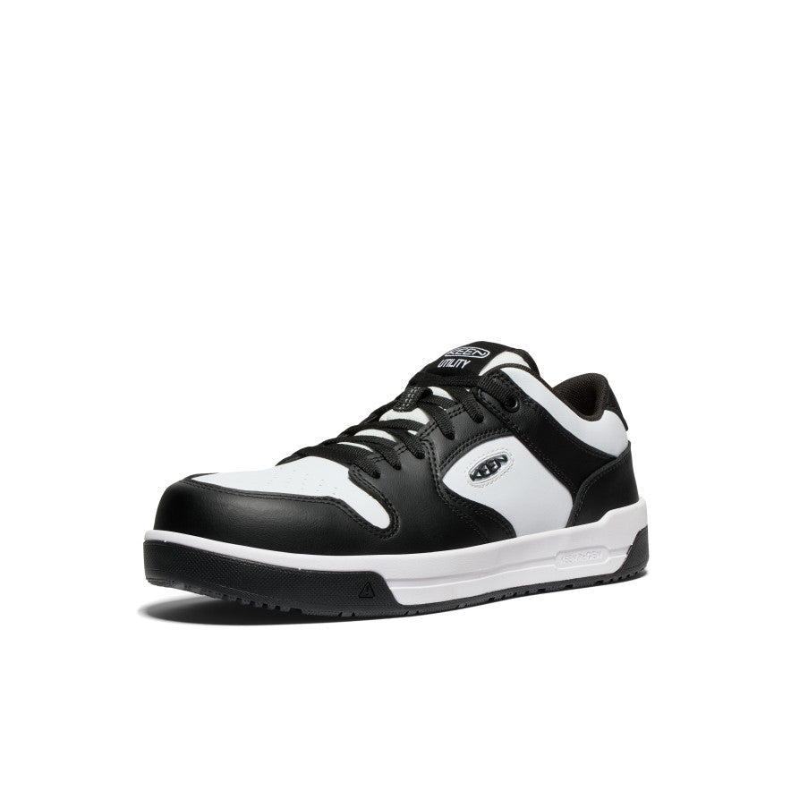 Men's Overton Work Shoe (Carbon Toe) Star White/Black / Keen / Men's