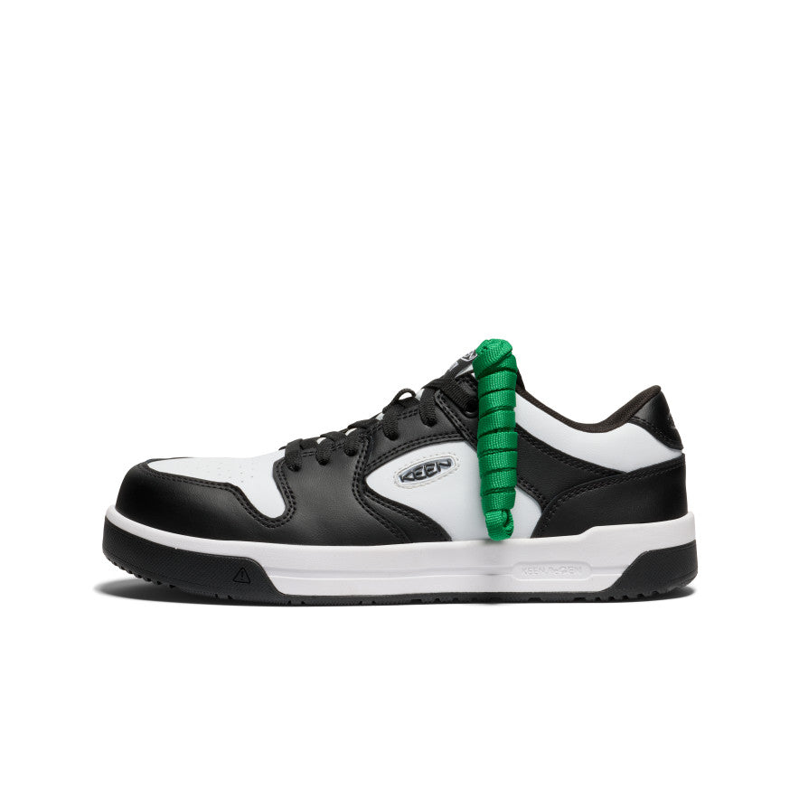Men's Overton Work Shoe (Carbon Toe) Star White/Black / Keen / Men's