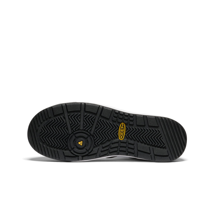 Men's Overton Work Shoe (Carbon Toe) Star White/Black / Keen / Men's