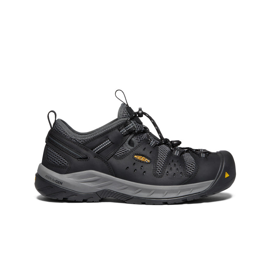 Men's Atlanta Cool II (Steel Toe) Black/Dark Shadow / Keen / Men's