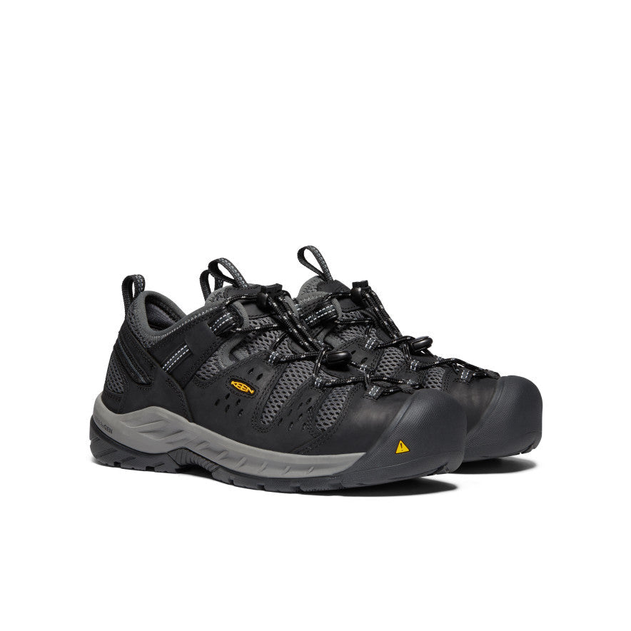 Men's Atlanta Cool II (Steel Toe) Black/Dark Shadow / Keen / Men's