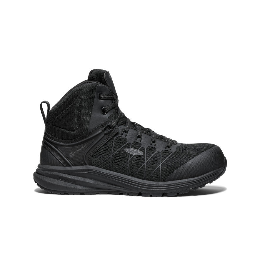 Men's Vista Energy Mid ESD (Carbon Toe) Black/Black / Keen / Men's