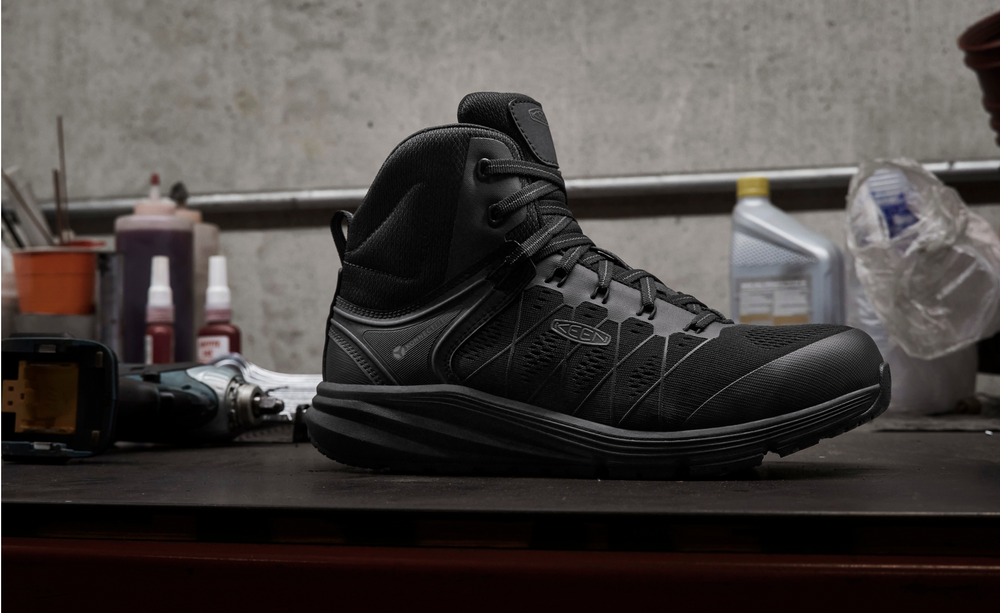 Men's Vista Energy Mid INT MET (Carbon Toe) Black/Raven / Keen / Men's