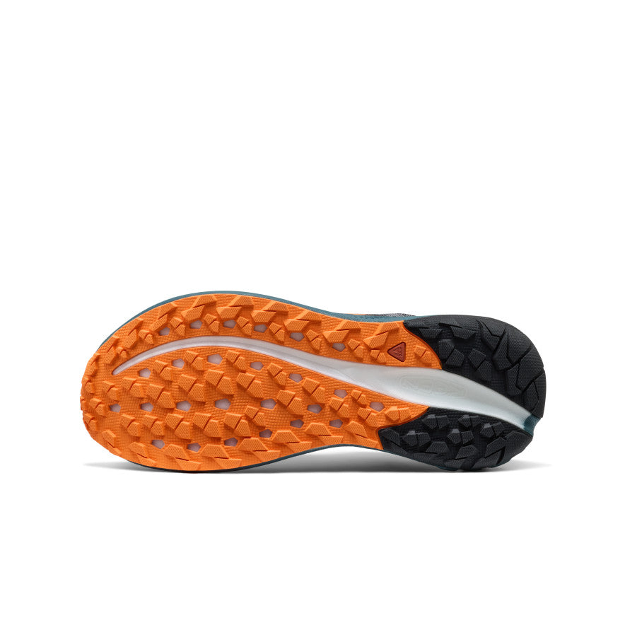 Men's Roam Trail Running Shoe Black/Orange Peel / Keen / Men's