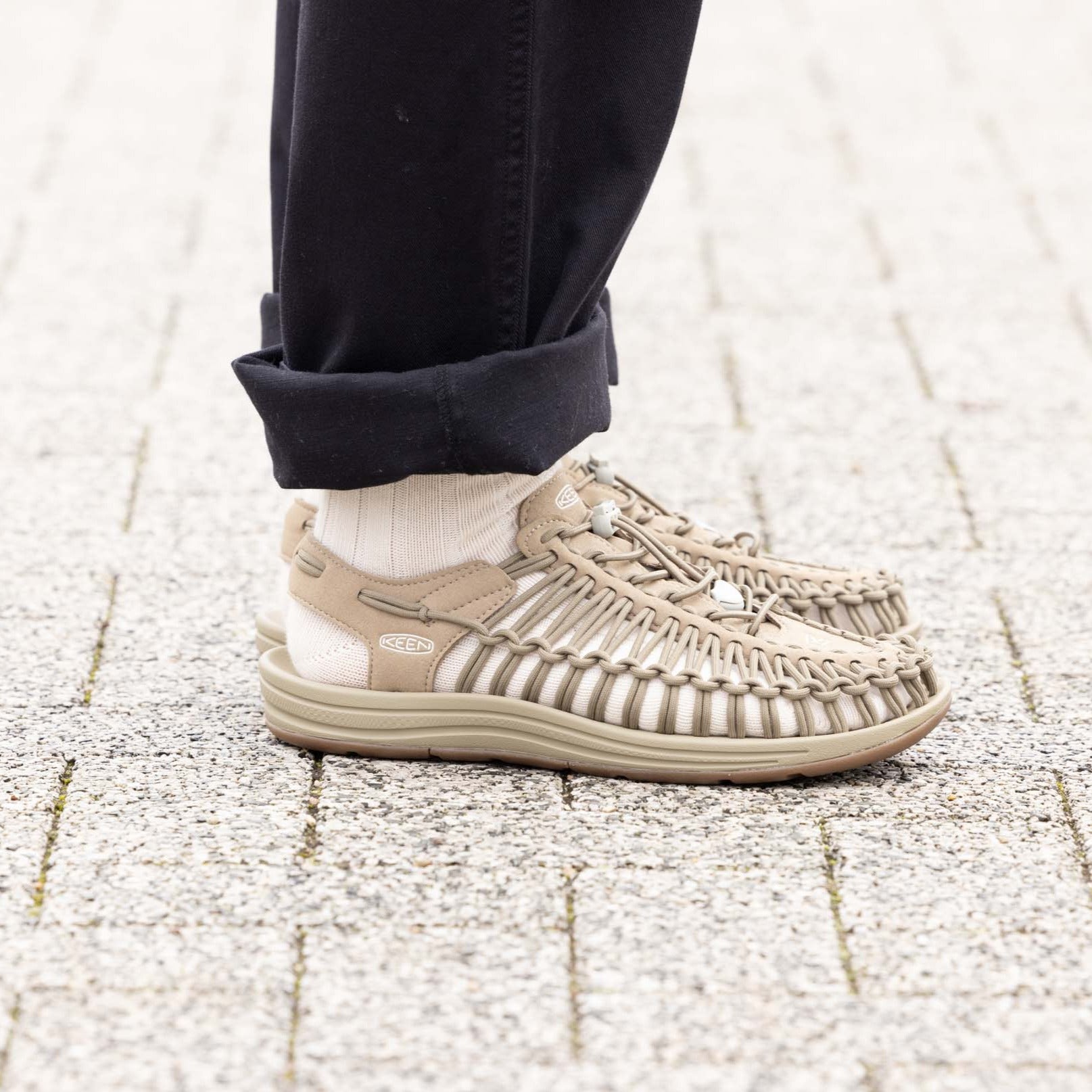 Men's UNEEK Sneaker Timberwolf/Plaza Taupe / Keen / Men's