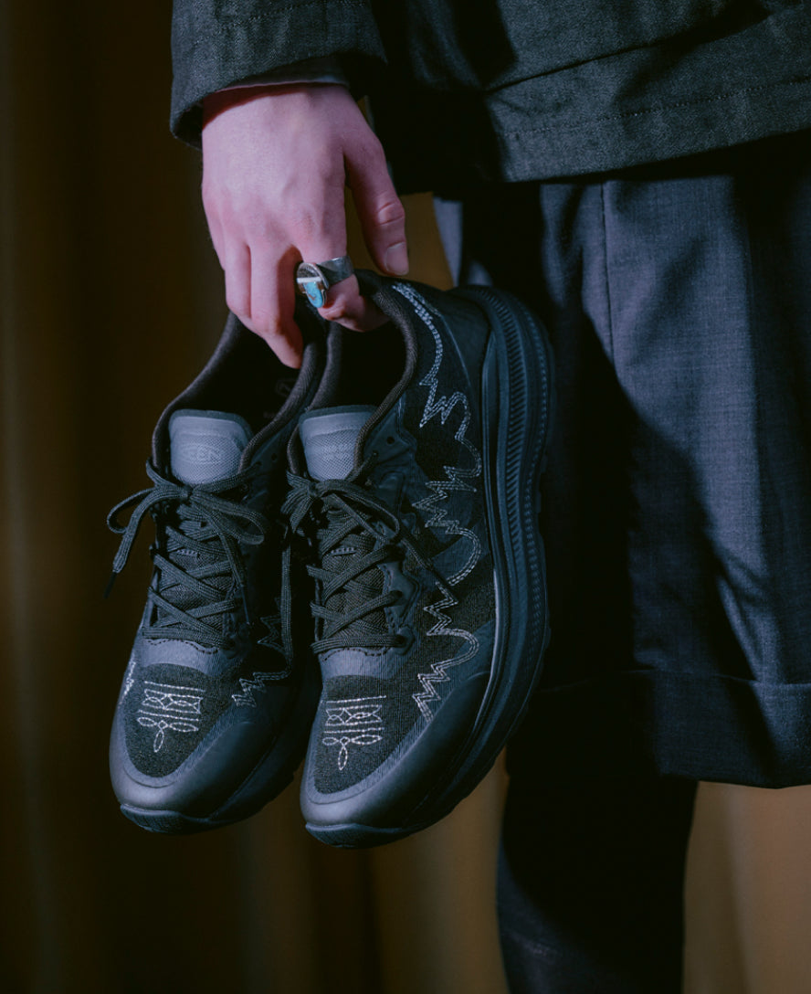 Men's WK500 Walking Shoe x Engineered Garments Black/Black / Keen / Men's