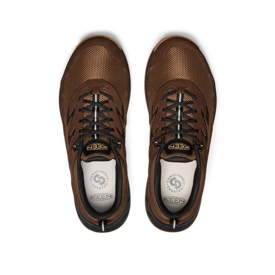 Men's Hightrail Vented Hiking Shoe Dark Earth/Oak Buff / Keen / Men's