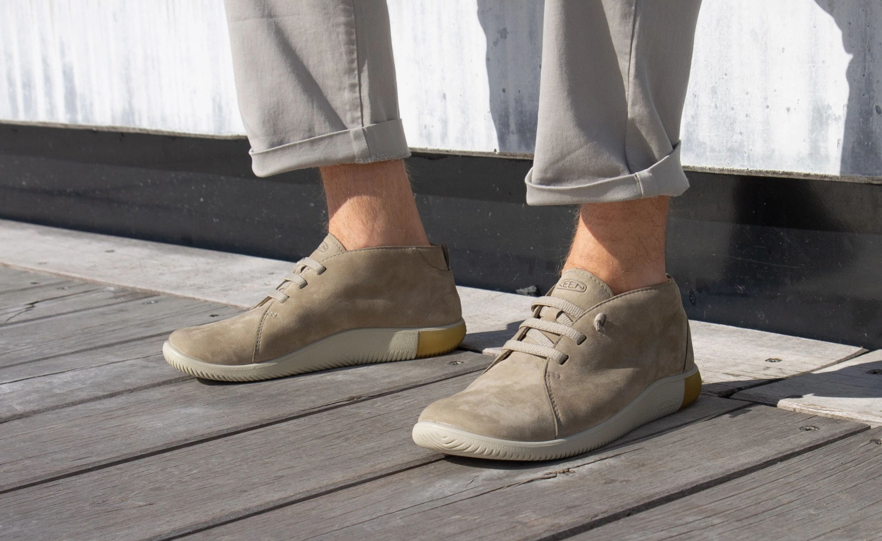 Men's KNX Chukka Brindle/Plaza Taupe / Keen / Men's