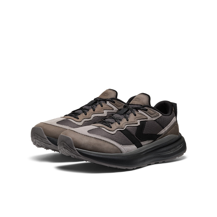 Men's WK500 Leather Walking Shoe Steel Grey/Black / Keen / Men's