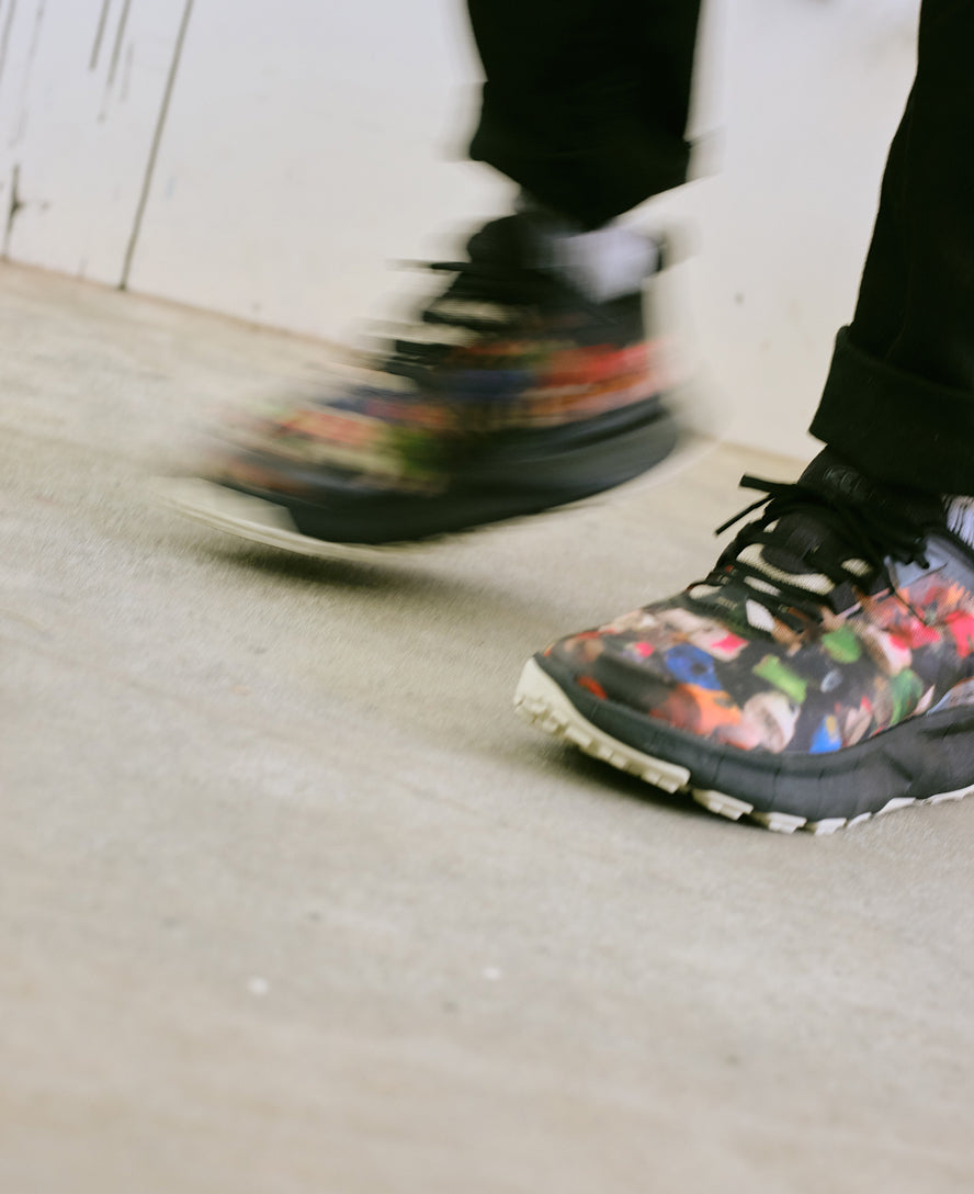 Men's 450 Dirt Hiking Shoe x Ultra Heavy & Palm Graphics Multi/Black / Keen / Men's