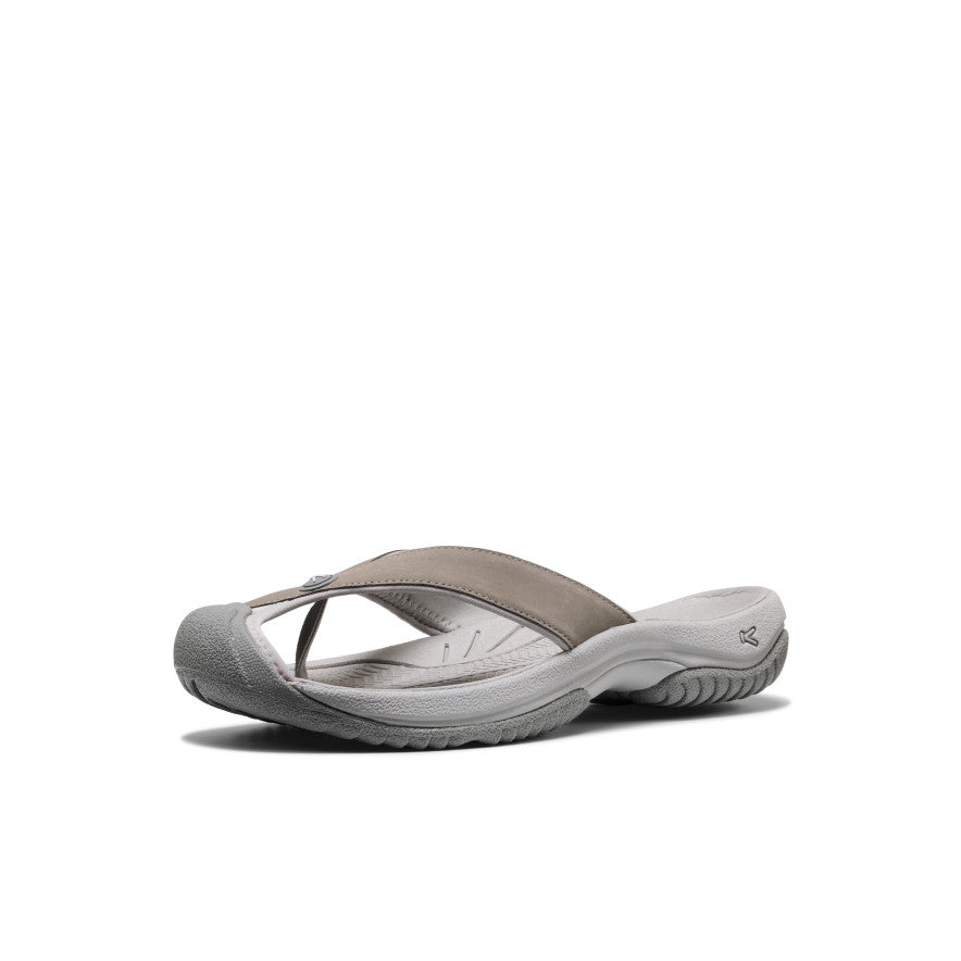 Men's Waimea Leather Flip-Flop Monochrome/Steel Grey / Keen / Men's