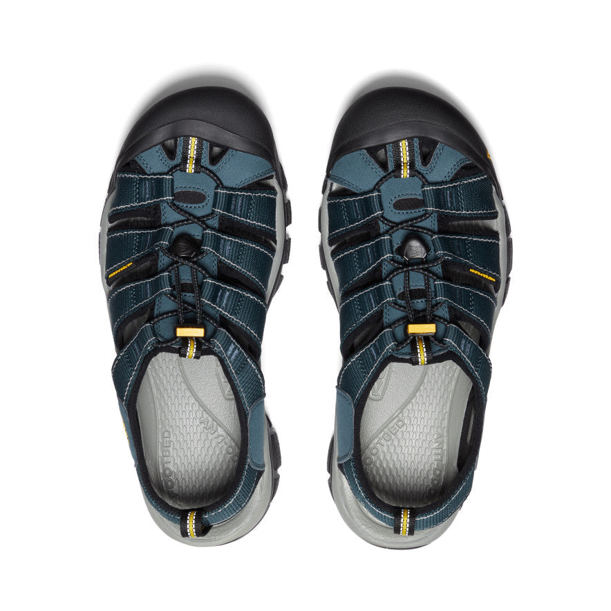 Men's Newport H2 Sandal Wide | Navy/Medium Grey / Keen / Men's