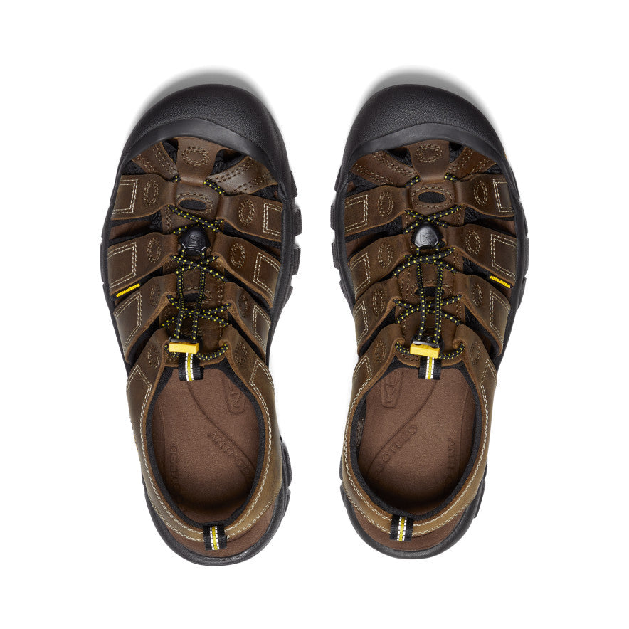 Men's Newport Leather Sandal Wide Bison / Keen / Men's
