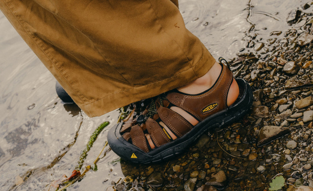 Men's Newport Leather Sandal Wide Bison / Keen / Men's