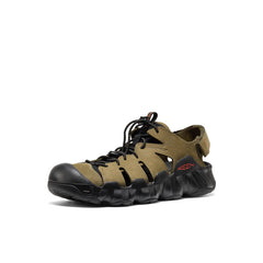 Men's Hyperport Fisherman Leather Sandal Dark Olive/Black / Keen / Men's