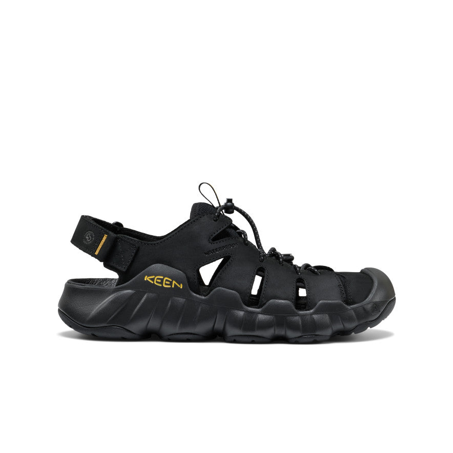 Men's Hyperport Fisherman Leather Sandal Black/Keen Yellow / Keen / Men's