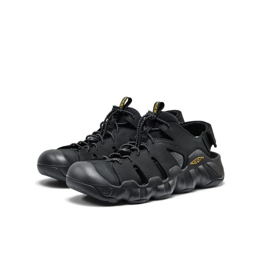 Men's Hyperport Fisherman Leather Sandal Black/Keen Yellow / Keen / Men's