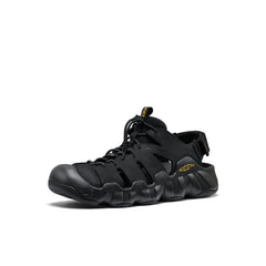 Men's Hyperport Fisherman Leather Sandal Black/Keen Yellow / Keen / Men's